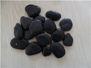 Black Garden Pebble