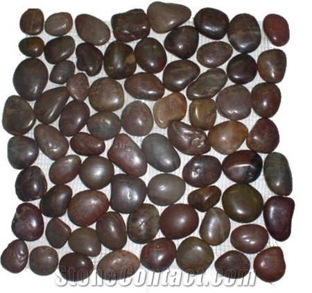 Black Mosaic Pebble Tile