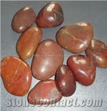 Natural Red Pebble