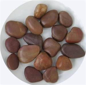 Red Decorative Pebble