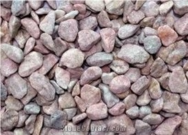 Red Marble Pebble