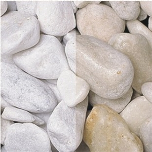 White Patio Pebble White Patio Pebble