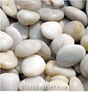 White Pebble for Decoration