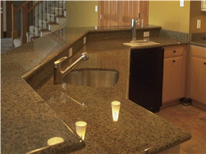 Stone Countertop, Brown Granite Countertop