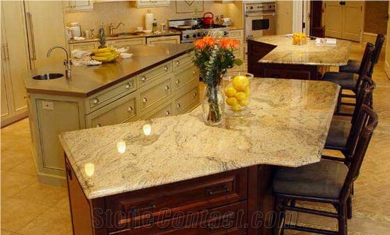 Stone Countertop, Brown Granite Countertop