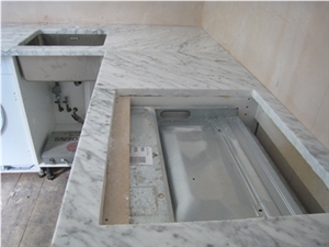 White Marble Countertop