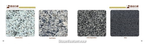 Tianshan Blue&Azul Platino&China Impala Black&G654