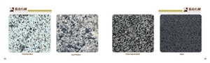 Tianshan Blue&Azul Platino&China Impala Black&G654