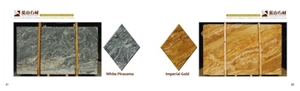 White Piracema&Imperial Gold White Piracema&Imperial Gold