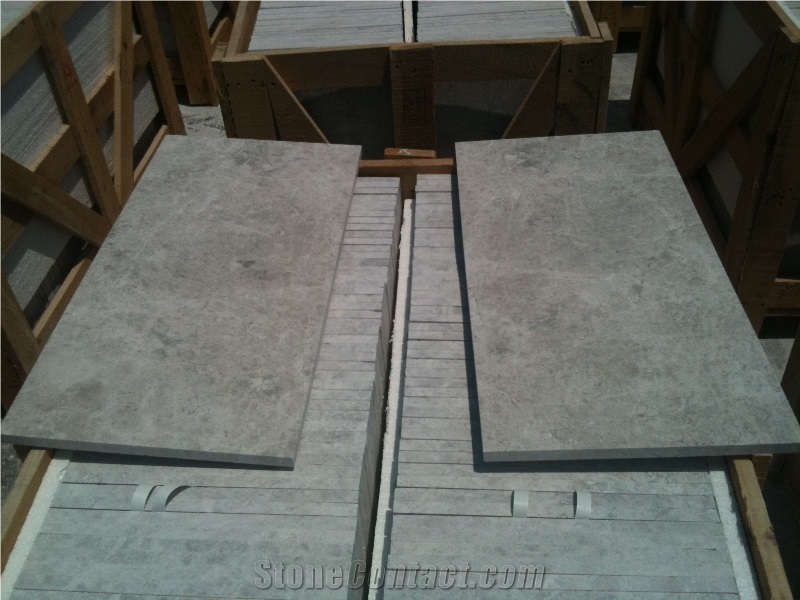Tundra Grey-grey Mink, Marble Slabs