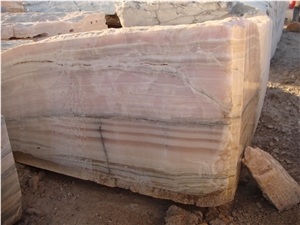 Small Pink Onyx Blocks