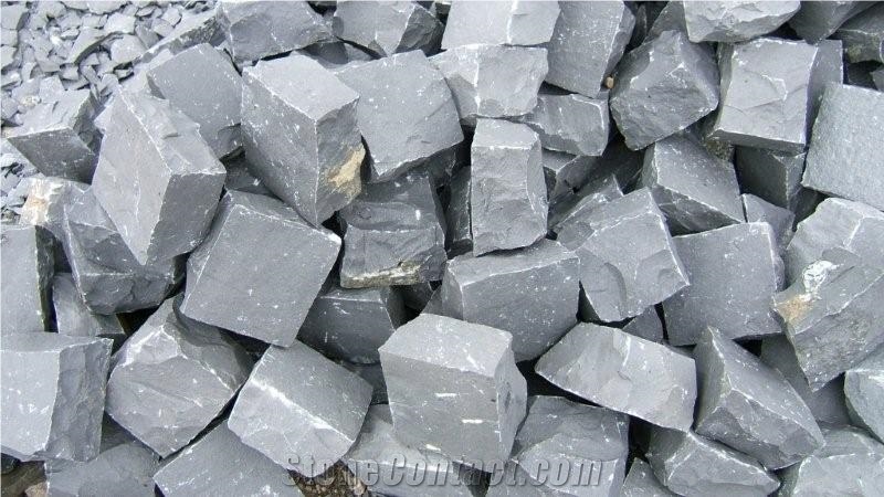 Black Basalt Cubic,Cobbestone
