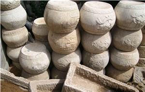 Antique Stone, Yellow Granite Art Works