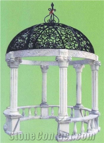 Beige Marble Gazebo