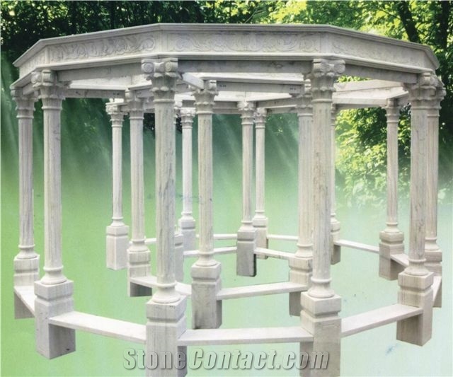 Beige Marble Gazebo