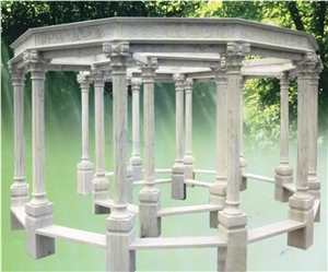 Beige Marble Gazebo
