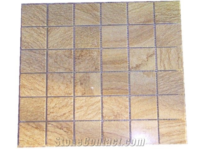 Quartzite and Sandstone Mosaic Tiles