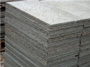 Vietnam Black Basalt Tiles, Grey Color & Holes Cheap Prices Vietnam Black Basalt Tiles, Grey Color & Holes Cheap Prices