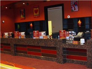 Cafe Imperial Granite Work Top,Brown Granite