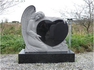 Black Granite Monument, Tombstone