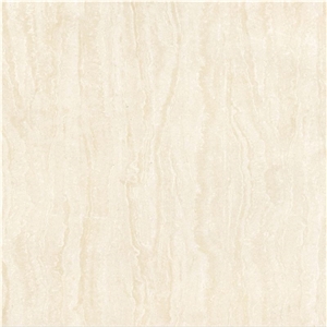Soluble Salt, Plain Ivory Polished Tiles, Non-slip