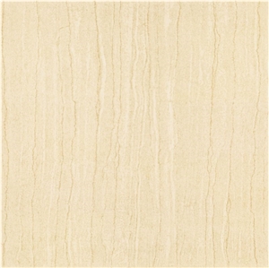 Soluble Salt, Plain Ivory Polished Tiles, Non-slip