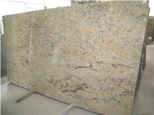 Golden Crystal Granite Slab,China Yellow Granite
