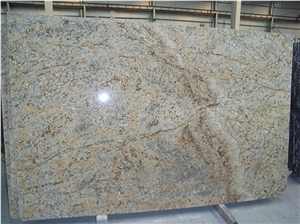 Golden Crystal Granite Slab,China Yellow Granite