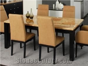 White Onyx Table