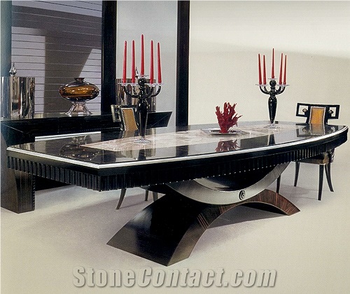 White Onyx Table