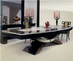 White Onyx Table