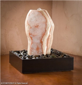 Yellow Onyx Fountain