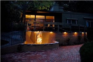 Yellow Onyx Fountain