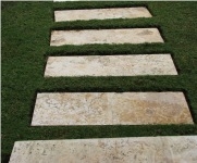 Coral Stone Treads- Red, Red Limestone Stairs,Steps