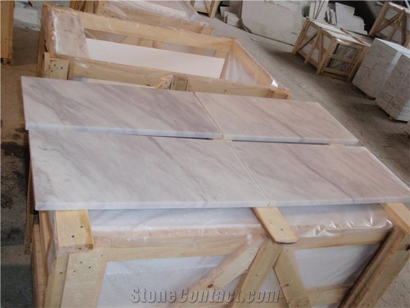Volakas White Marble Tiles