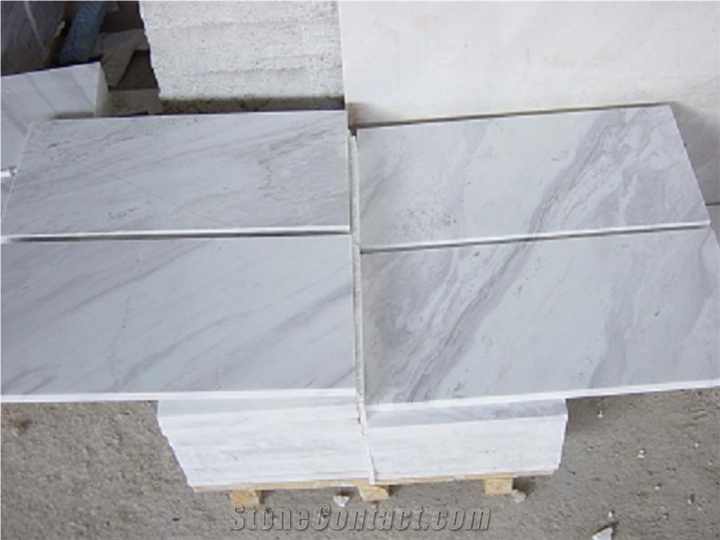 Volakas White Marble Tiles