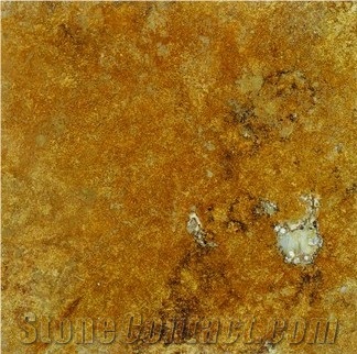 Yellow Travertine Tile From Turkey, Stocked In Usa