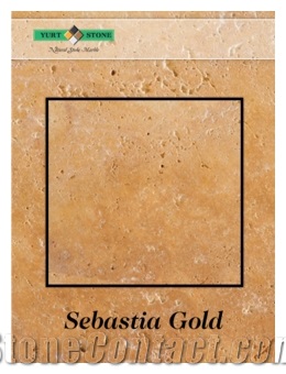 Sivas Yellow Travertine Tiles