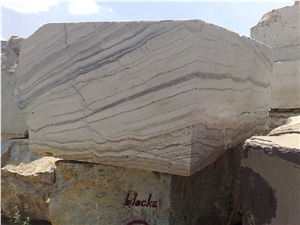 Travertino Oniciato Blocks,Turkey Grey Travertine