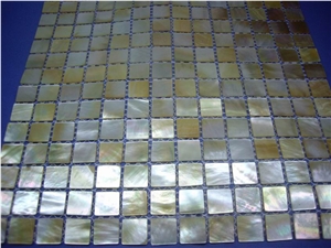 White Mother Of Pearl Seashell Mosaic Tile