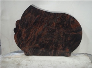 Aurora Granite Monument,Finland Red Granite
