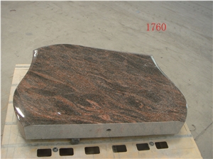 Himalayan Blue Granite Tombstone