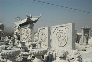 Grey Limestone Sculpture