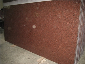 New Imperial Red Granite Slab,India Red Granite
