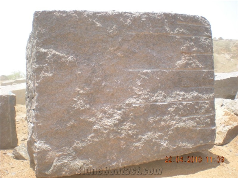 Jhansi Red Granite Block, India Red Granite