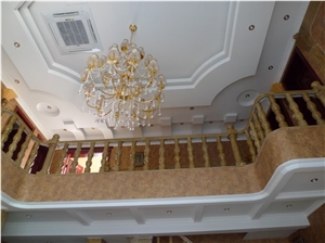 China Yellow Granite Balustrades