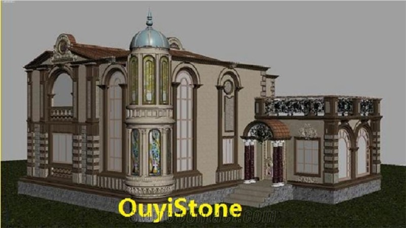 Project-3d, China Green Granite Building & Walling