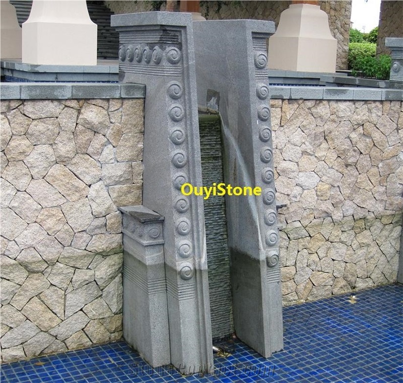 Project, G682 Yellow Granite Building & Walling