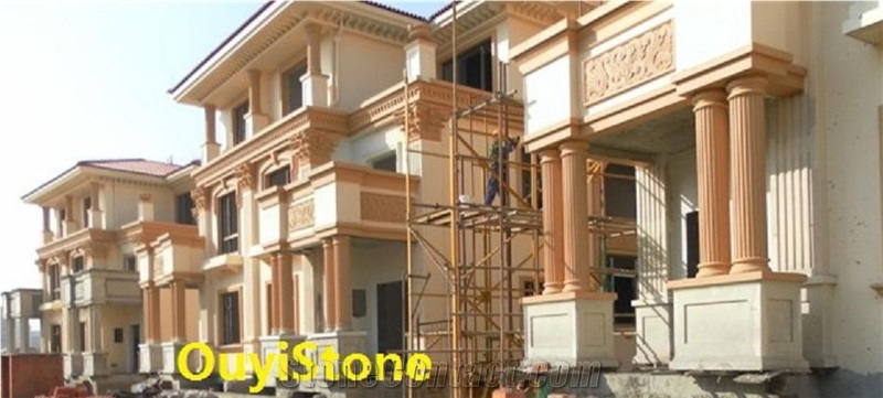 Project, G682 Yellow Granite Building & Walling