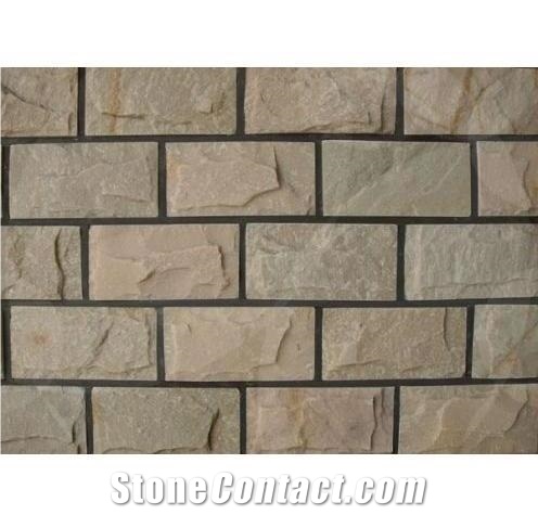 Brown Quartzite Mushroom Stone